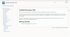 Desktop Screenshot of apidocs.youmail.com